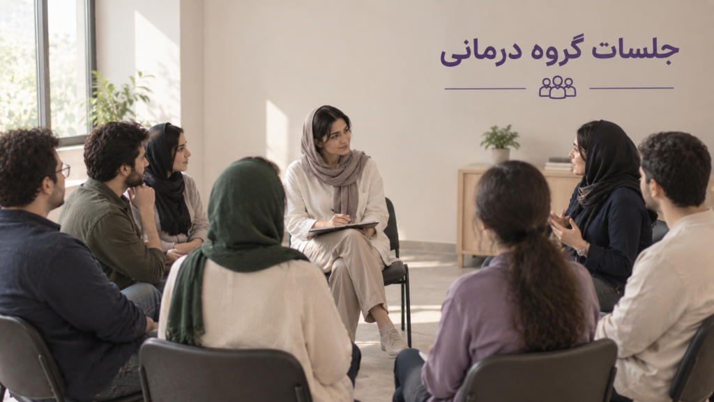 جلسات گروه درمانی